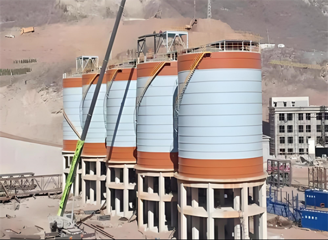 东港高架钢板仓